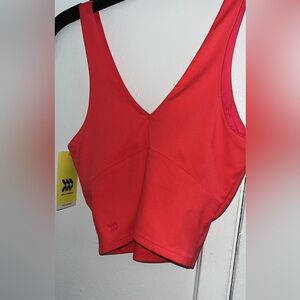 Women's Flex V-Neck Cropped Sports Bra from All in Motion™